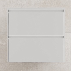 Style Line Тумба с раковиной Лима 60 Plus подвесная эмаль белая матовая – фотография-4